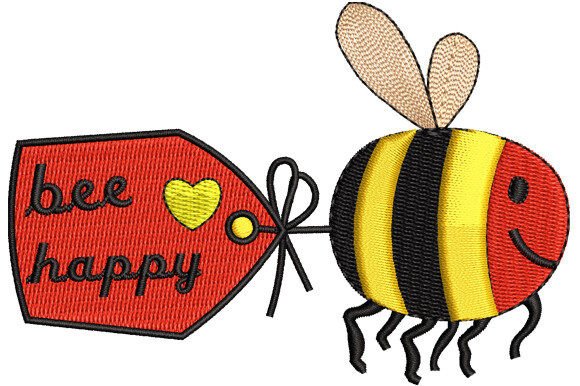 Bee Happy Honey Bee