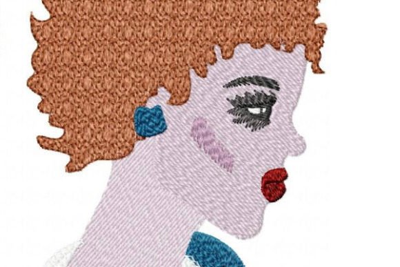 Helga Character Embroidery